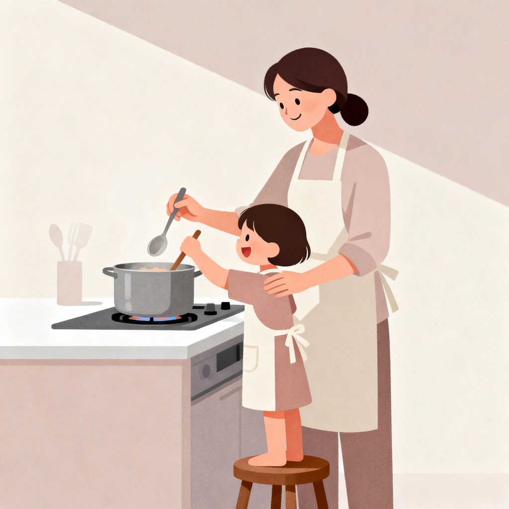 Wspólne gotowanie z dziećmi